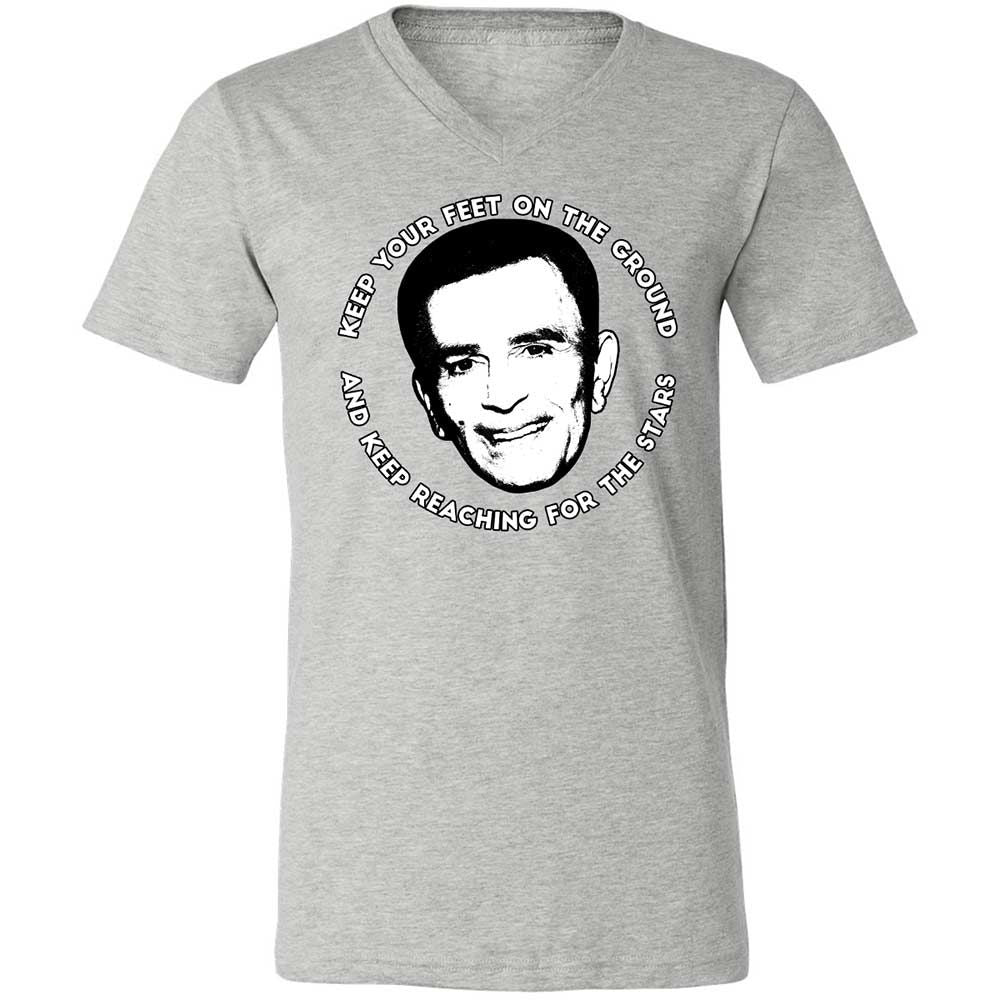 Unisex V-Neck T-Shirt - LL9QPEV7 - Athletic Heather - 15