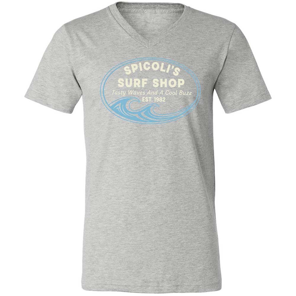 Unisex V-Neck T-Shirt - CV9UFMQT - Athletic Heather - 15