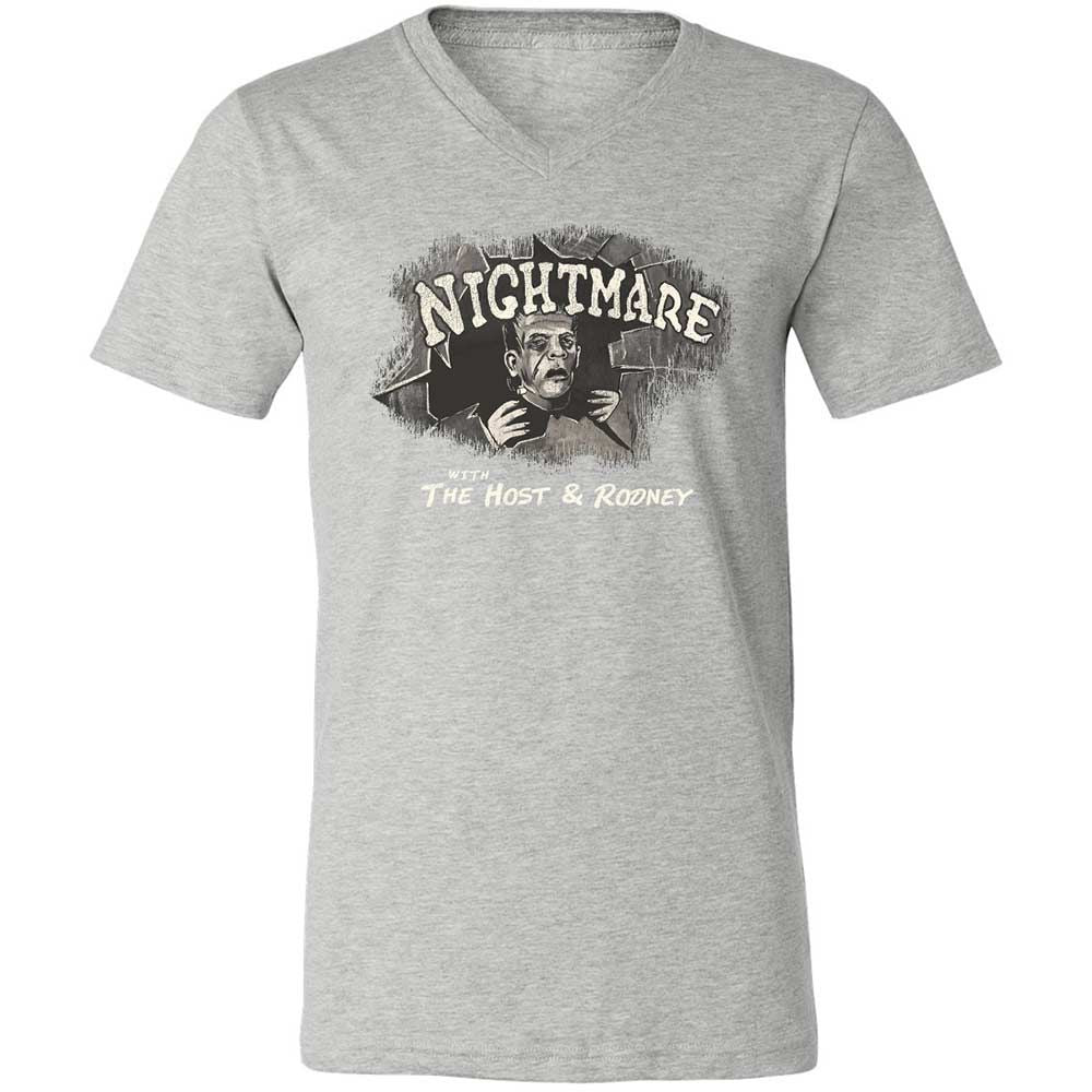 Nightmare with The Host and Rodney - Athletic Heather - 15
