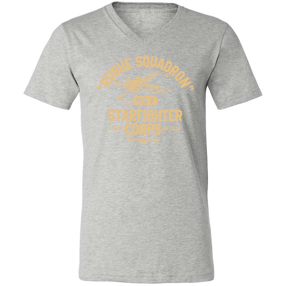 Unisex V-Neck T-Shirt - SES5GSYV - Athletic Heather - 15