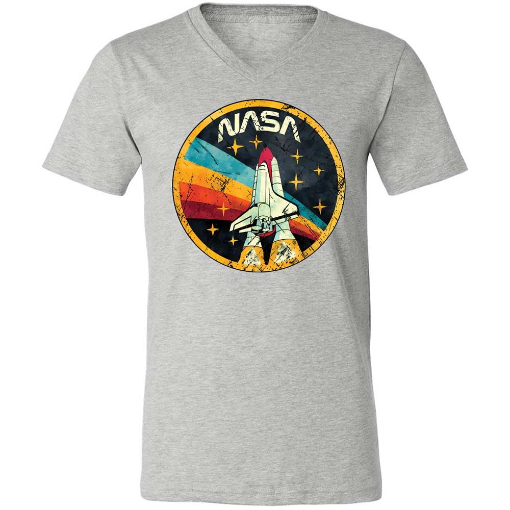 USA Space Agency Vintage Colors - Athletic Heather - 15