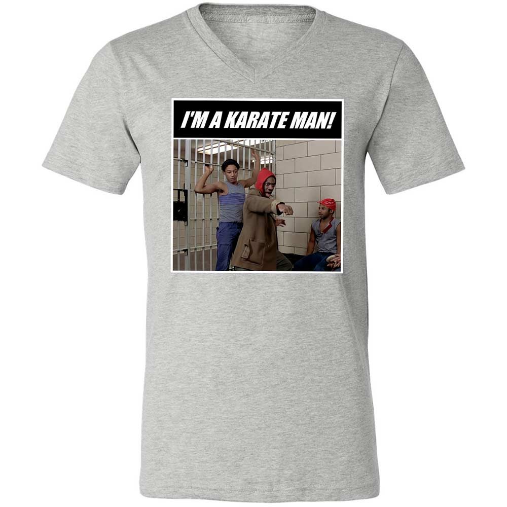 Unisex V-Neck T-Shirt - PDAB3D6Y - Athletic Heather - 15