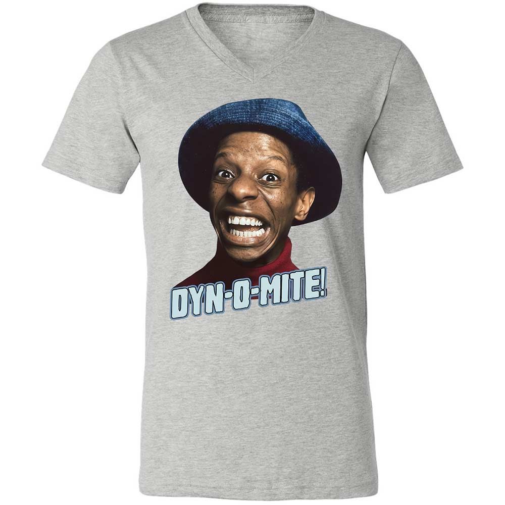 Unisex V-Neck T-Shirt - CCQ7XMJN - Athletic Heather - 15