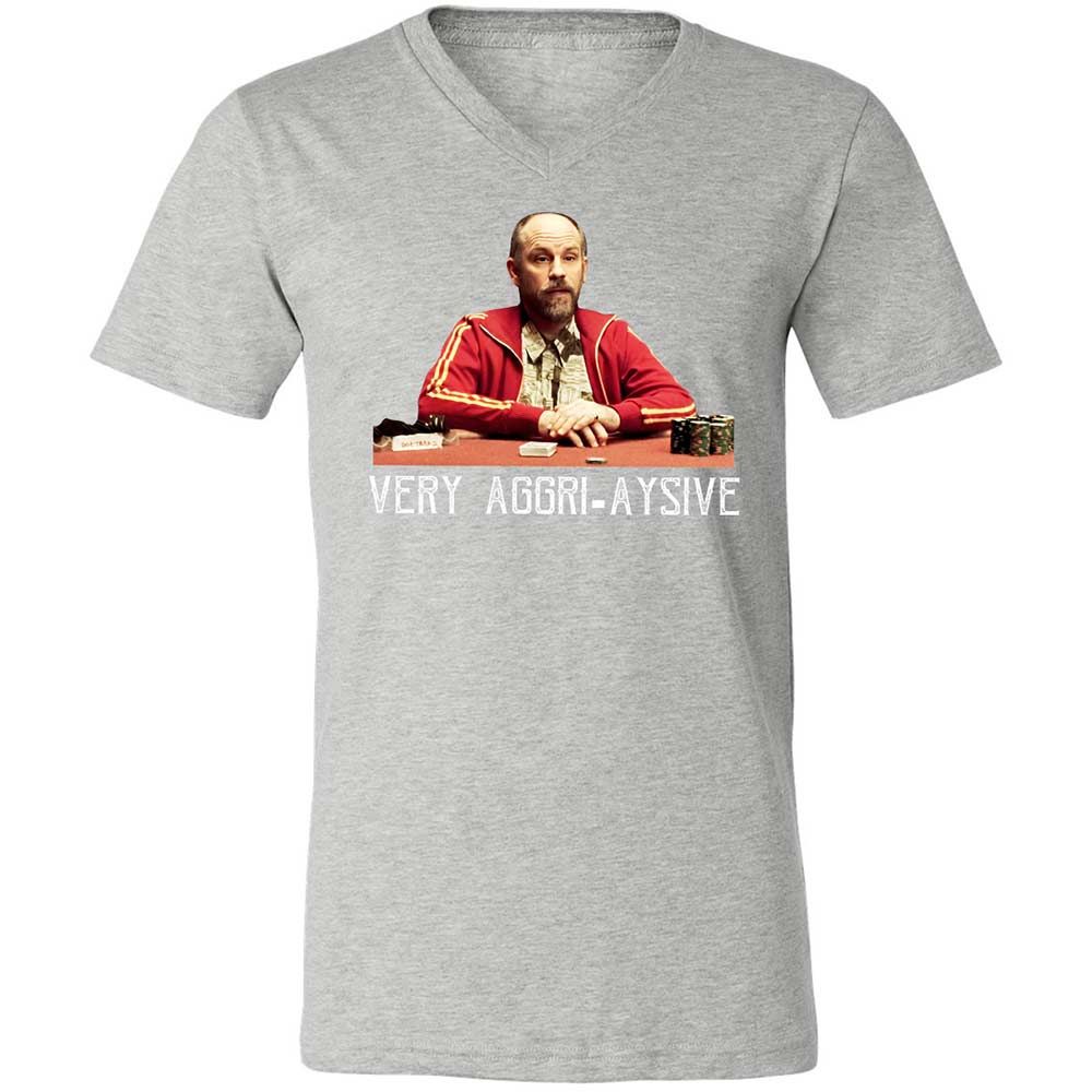 Unisex V-Neck T-Shirt - F4ZN6TWT - Athletic Heather - 15