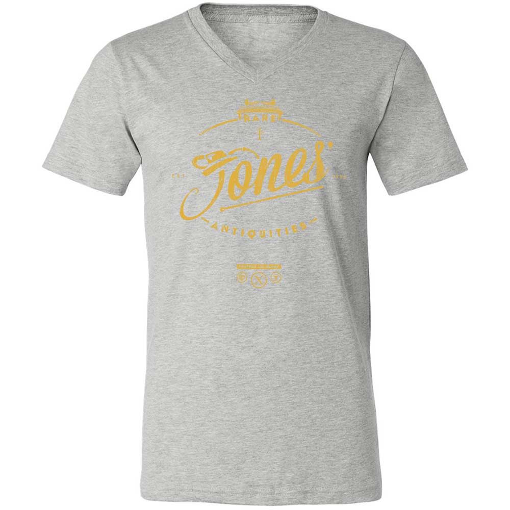 Unisex V-Neck T-Shirt - M6GULHET - Athletic Heather - 15