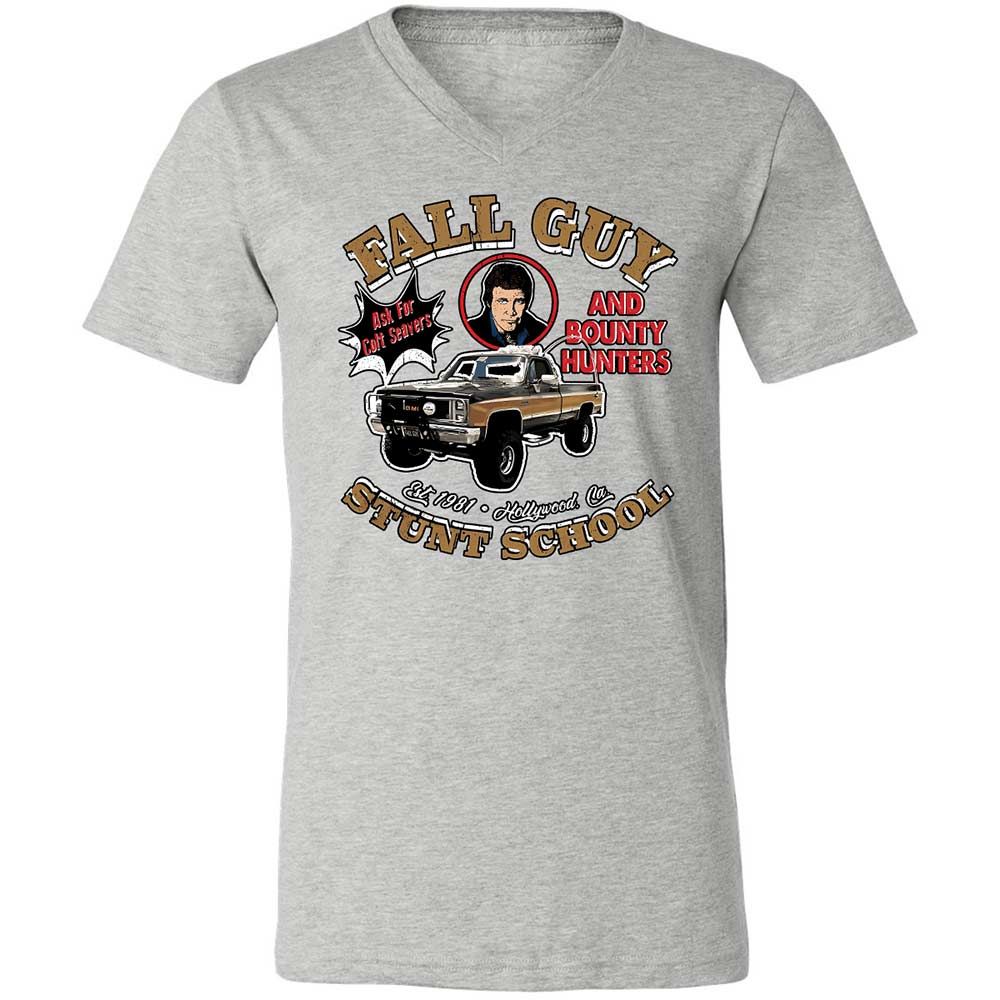 Unisex V-Neck T-Shirt - R7F1SAY7 - Athletic Heather - 15