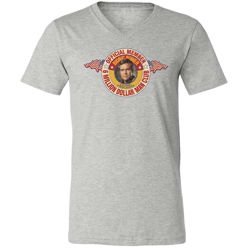 Unisex V-Neck T-Shirt - ER8ULAD9 - Athletic Heather - 15