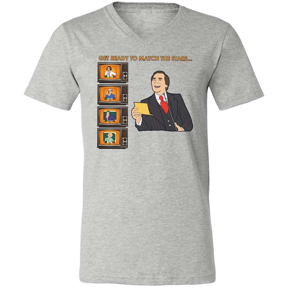 Unisex V-Neck T-Shirt - 2JUL9VCJ - Athletic Heather - 15
