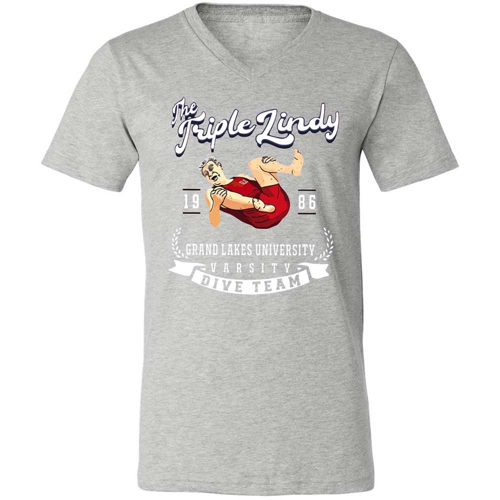 Unisex V-Neck T-Shirt - 1HWJC22T - Athletic Heather - 15