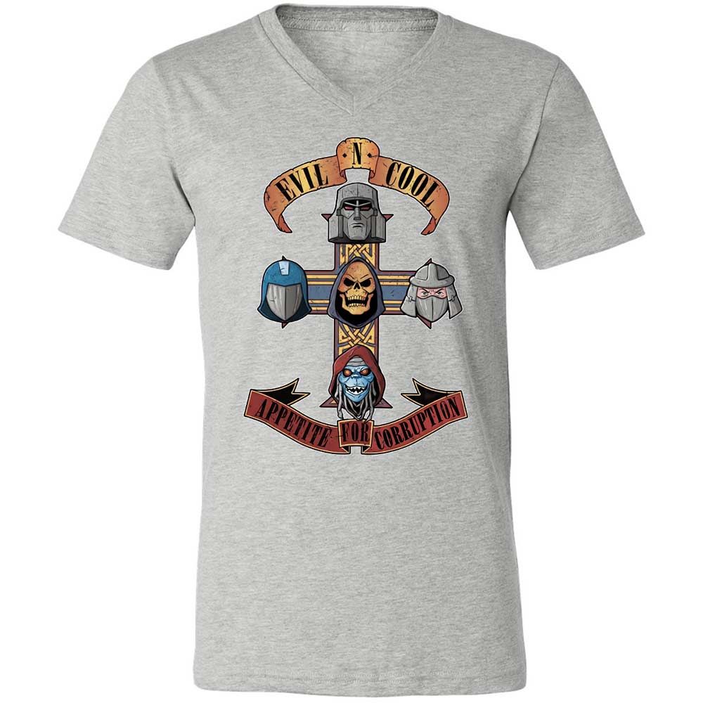 Unisex V-Neck T-Shirt - X9VN7665 - Athletic Heather - 15