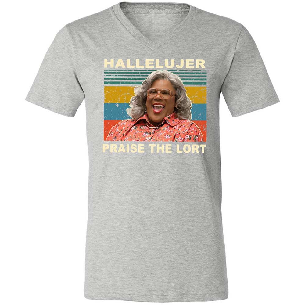 Hallelujer Praise The Lort - Athletic Heather - 15
