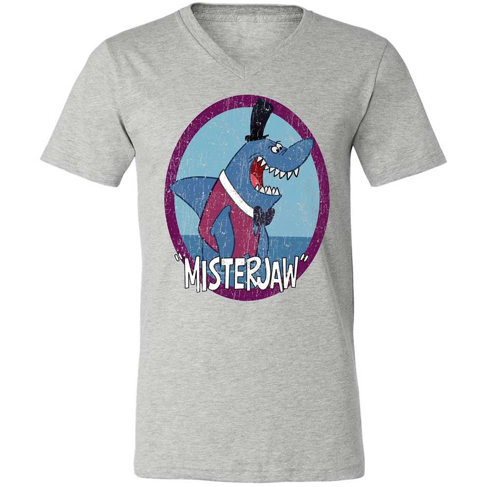 Unisex V-Neck T-Shirt - VVUW8M8W - Athletic Heather - 15