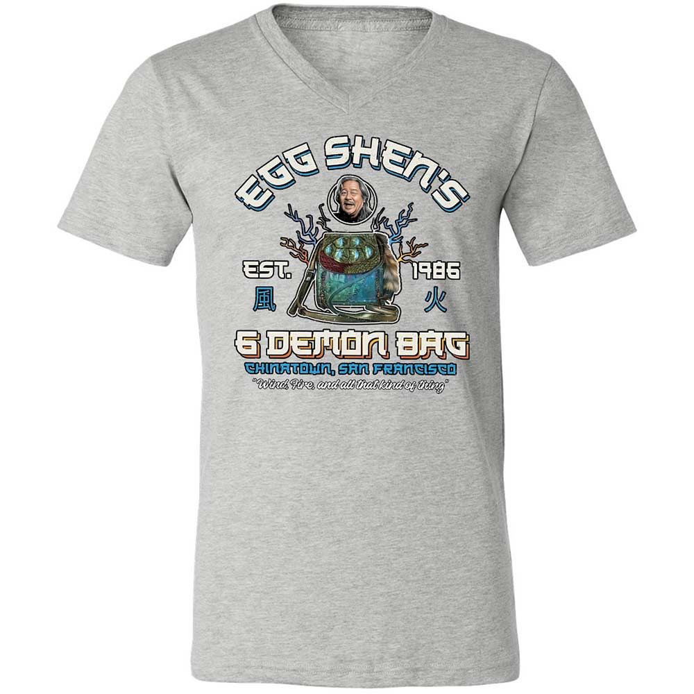 Unisex V-Neck T-Shirt - 7S2TJATG - Athletic Heather - 15