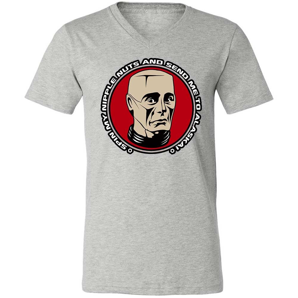 Unisex V-Neck T-Shirt - 3YL6Y5FR - Athletic Heather - 15