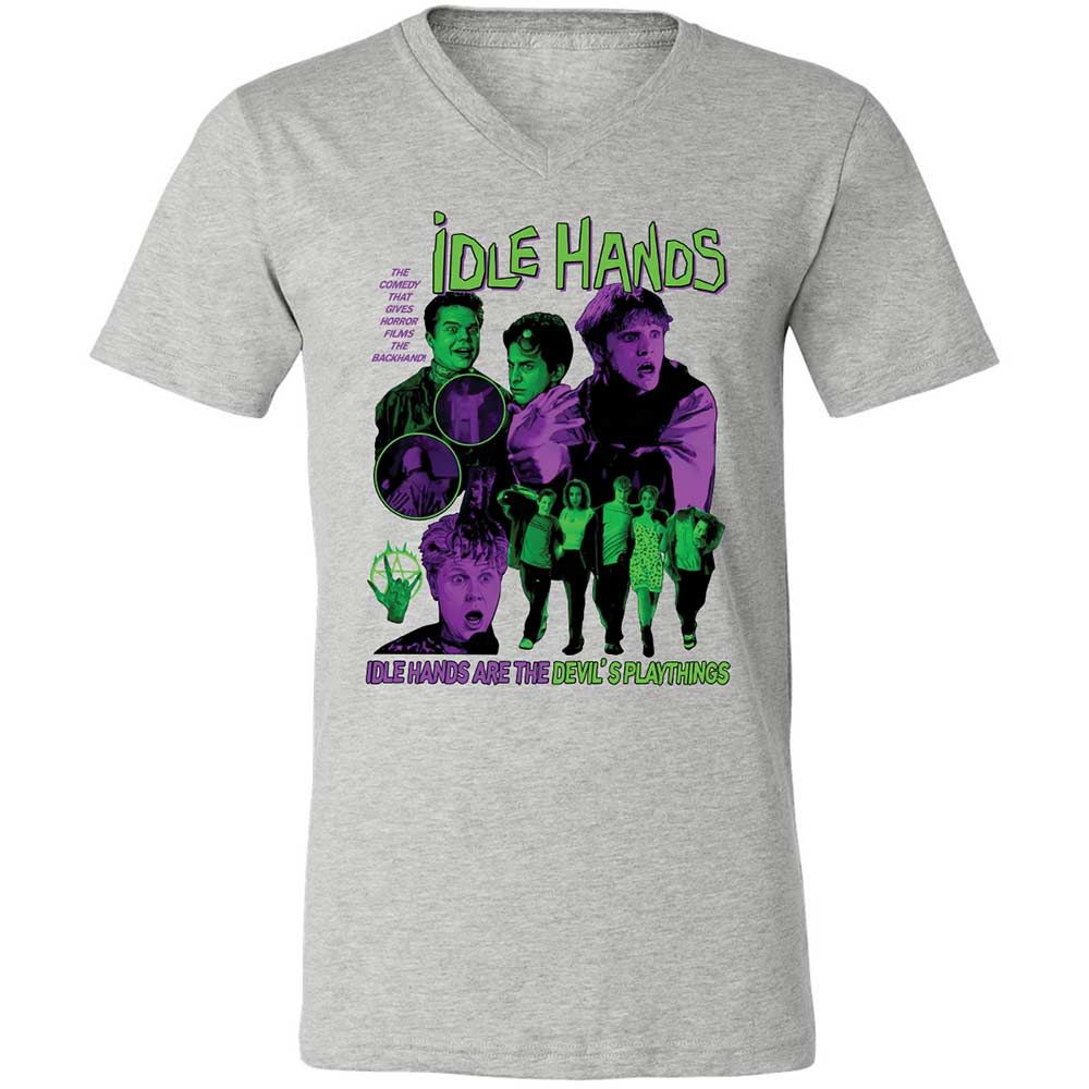 Idle hands are the Devil's playthings - Athletic Heather - 15
