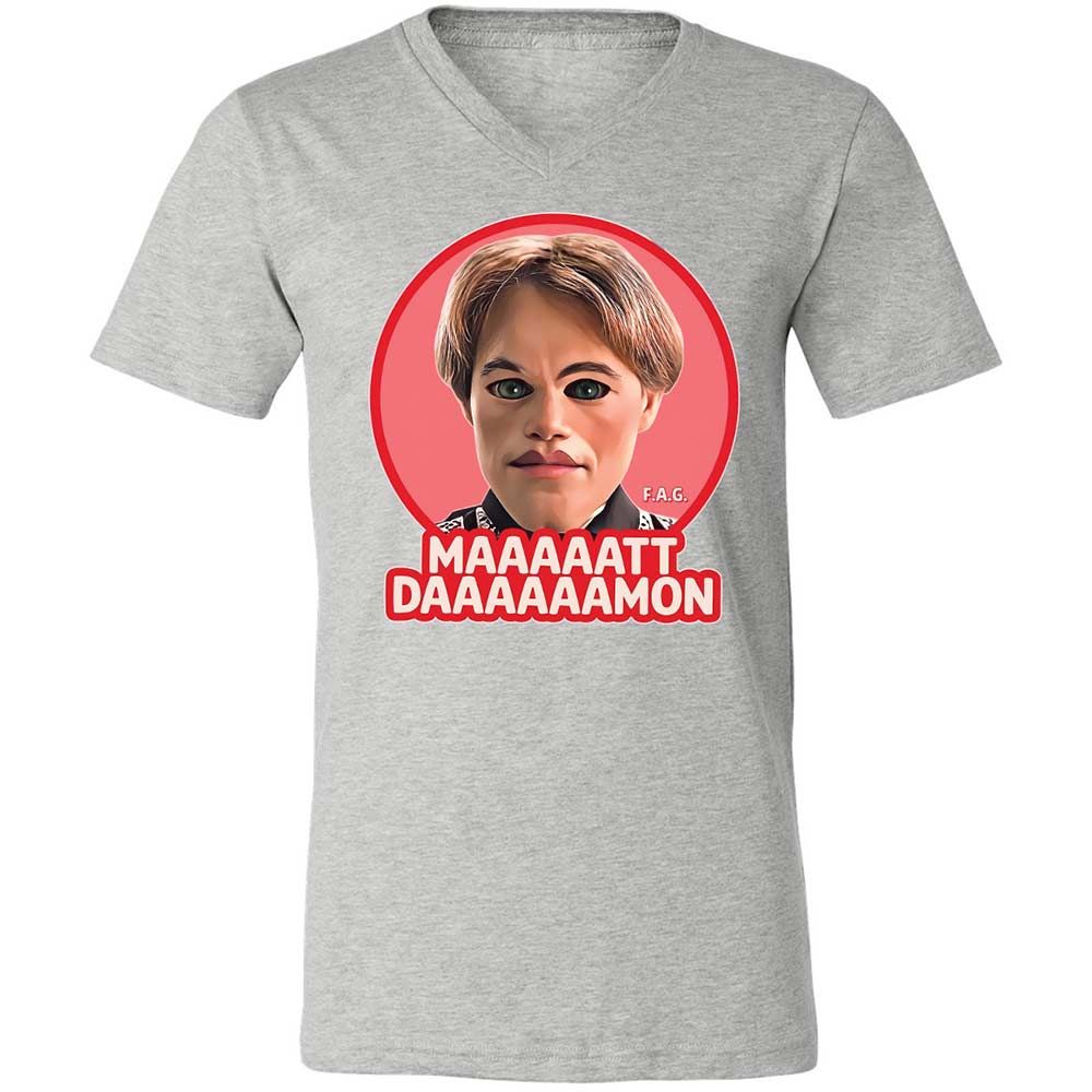 Maaaaatt Daaaaamon - Athletic Heather - 15