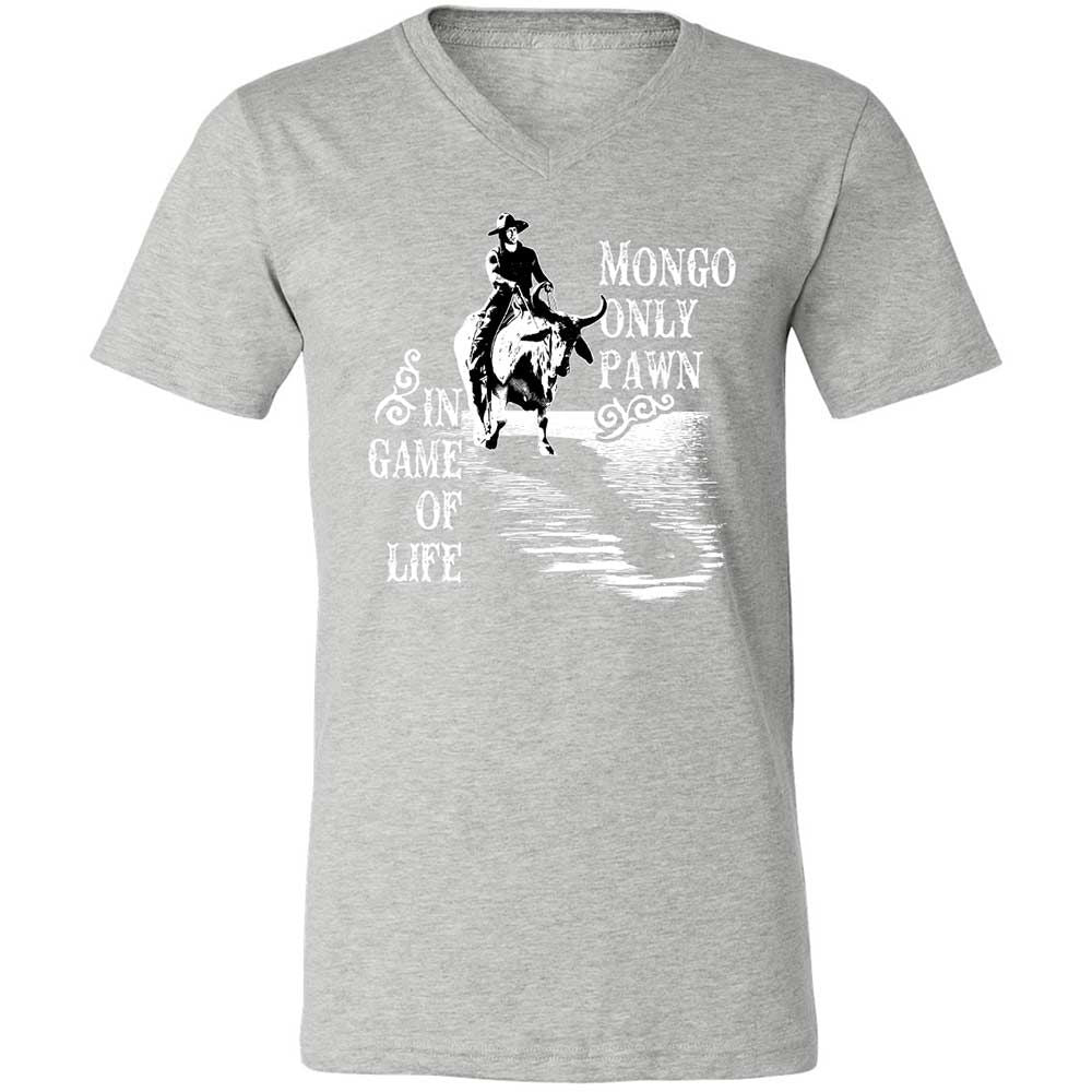 Unisex V-Neck T-Shirt - GUTBBV81 - Athletic Heather - 15