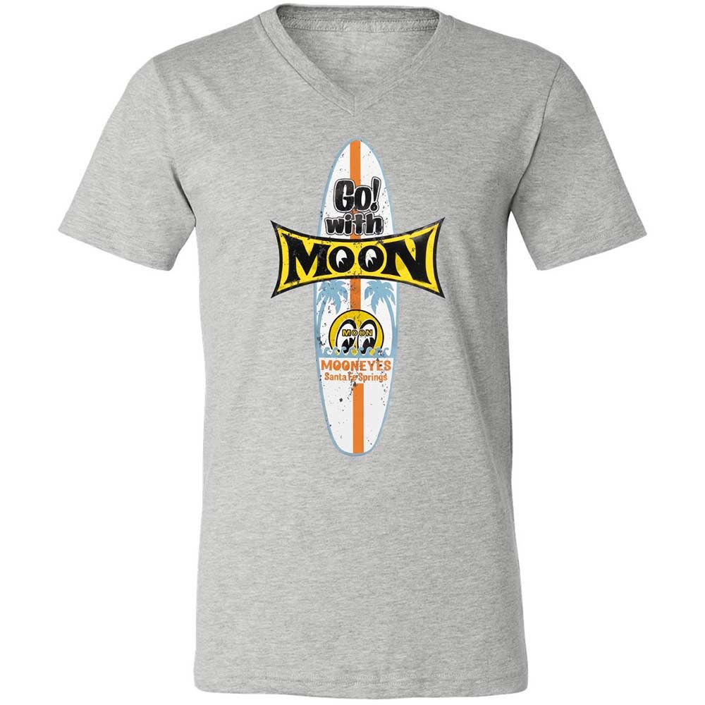 Unisex V-Neck T-Shirt - KY7N5KS7 - Athletic Heather - 15