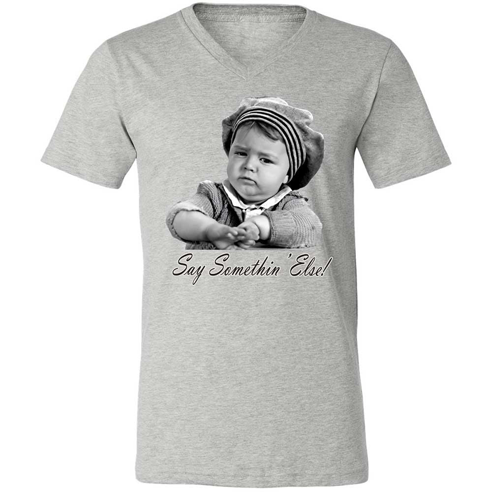 Unisex V-Neck T-Shirt - JNEKELRB - Athletic Heather - 15