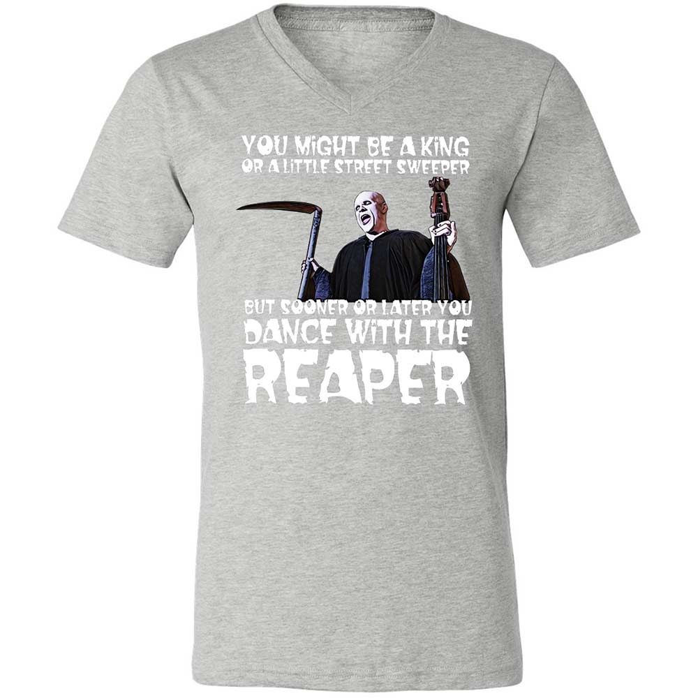 Dance With The Reaper - Athletic Heather - 15