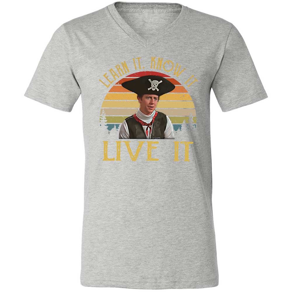 Unisex V-Neck T-Shirt - 3GALM913 - Athletic Heather - 15