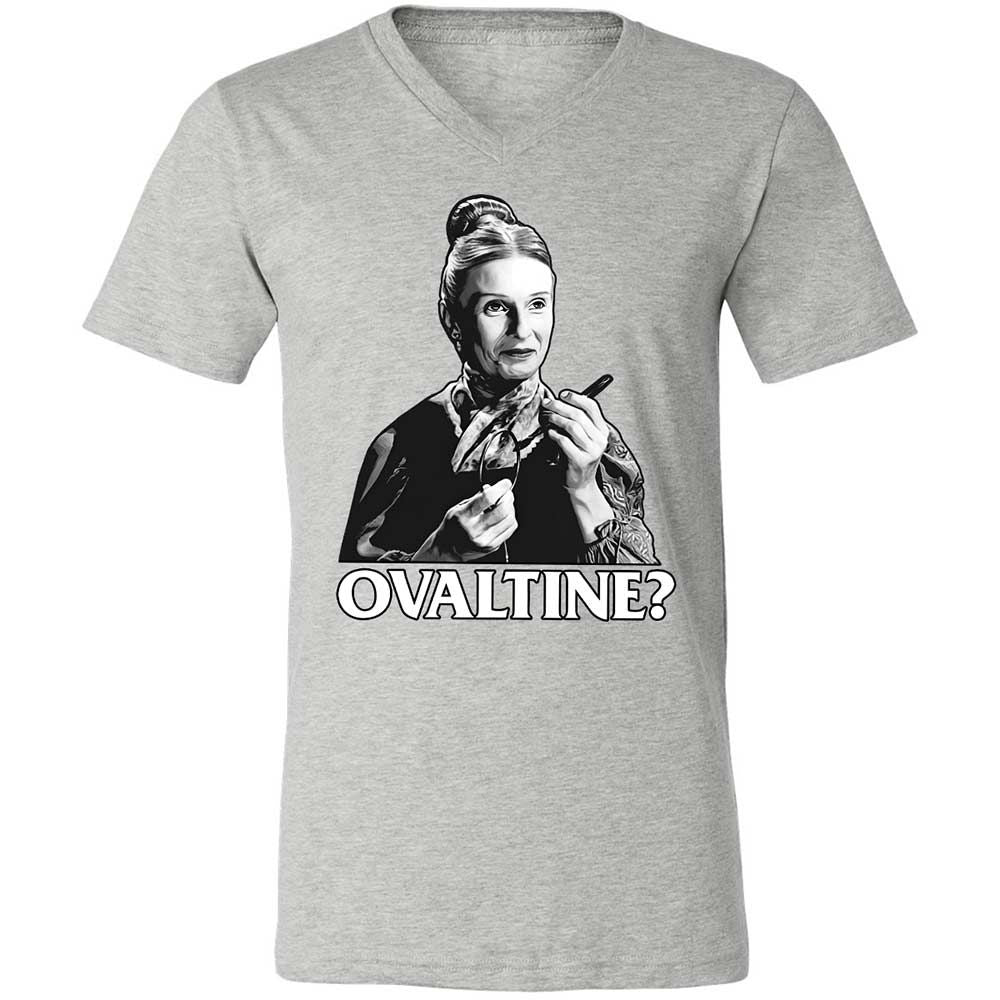Unisex V-Neck T-Shirt - TSAKD8X9 - Athletic Heather - 15