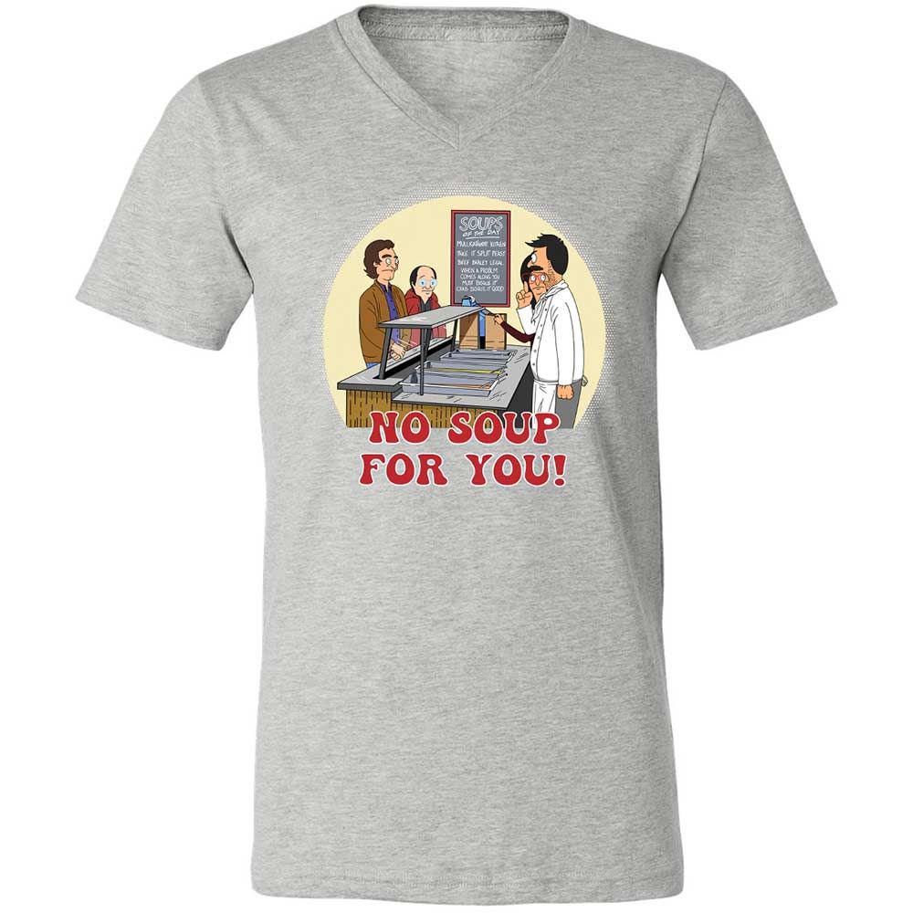 Unisex V-Neck T-Shirt - AUPJY7WC - Athletic Heather - 15