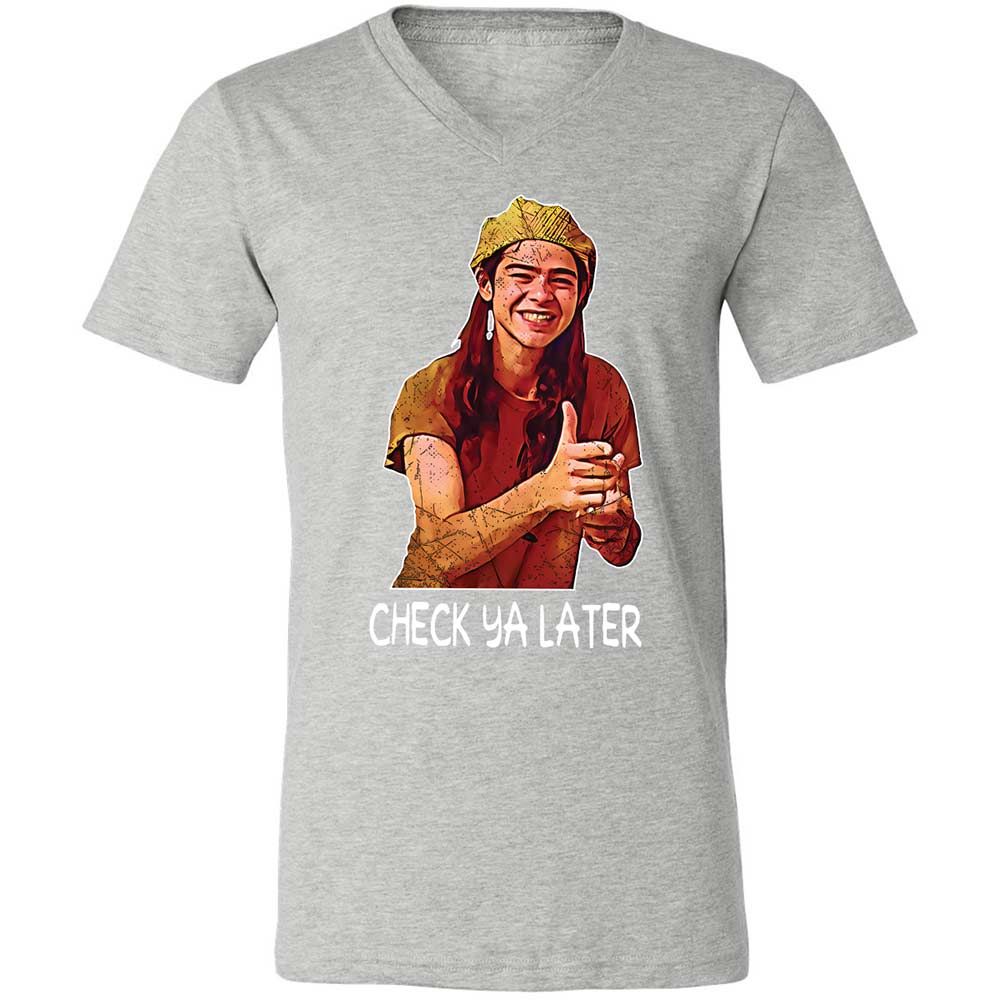 Unisex V-Neck T-Shirt - EX1F6HKS - Athletic Heather - 15