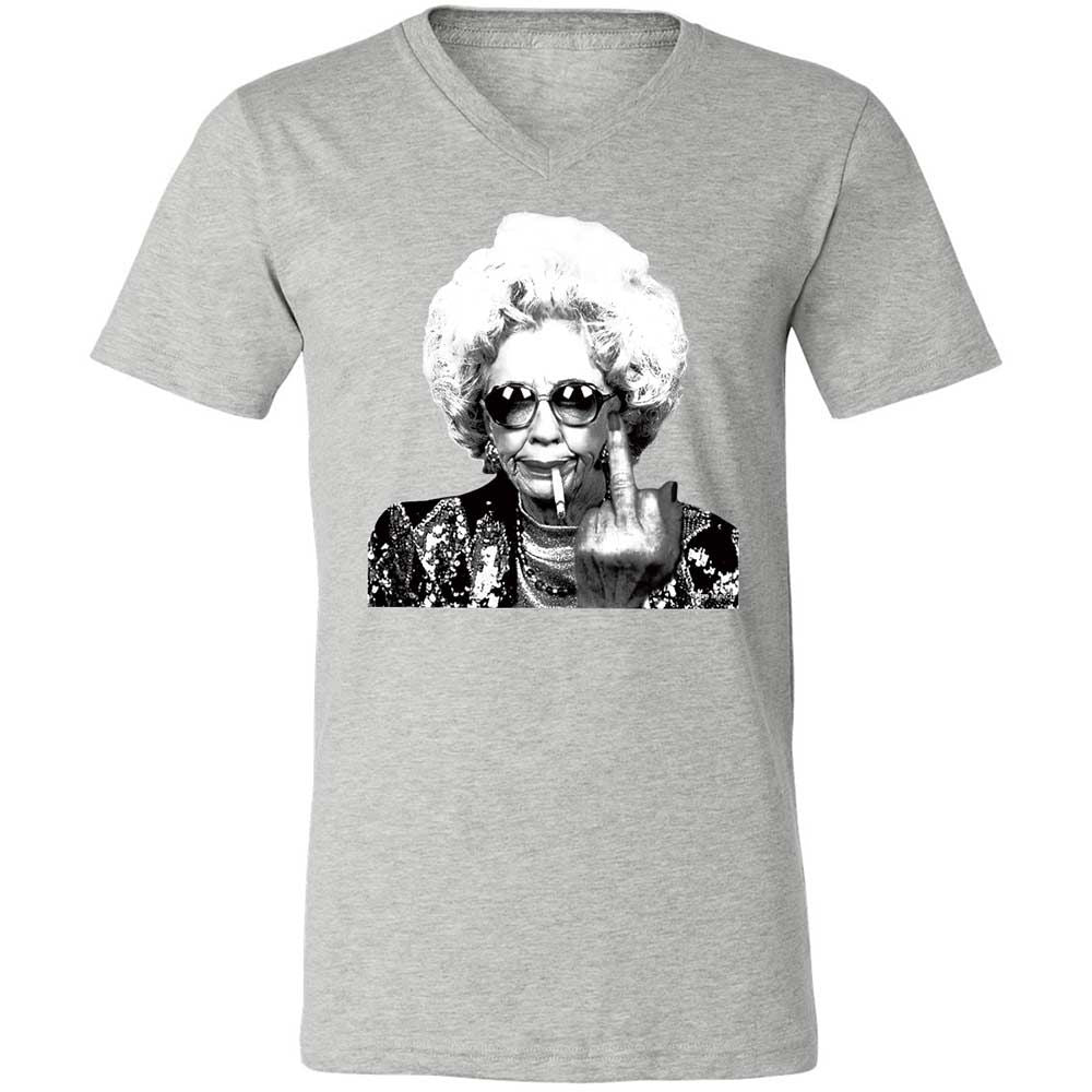 Badass Grandma - Athletic Heather - 15