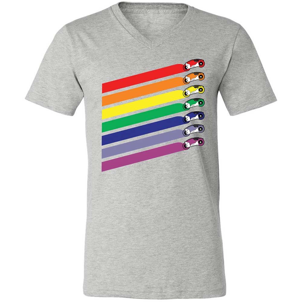 Race The Rainbow - Athletic Heather - 15