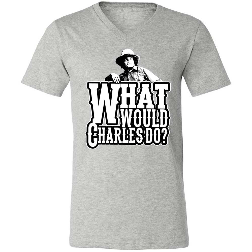 What Would Charles Do? - Athletic Heather - 15