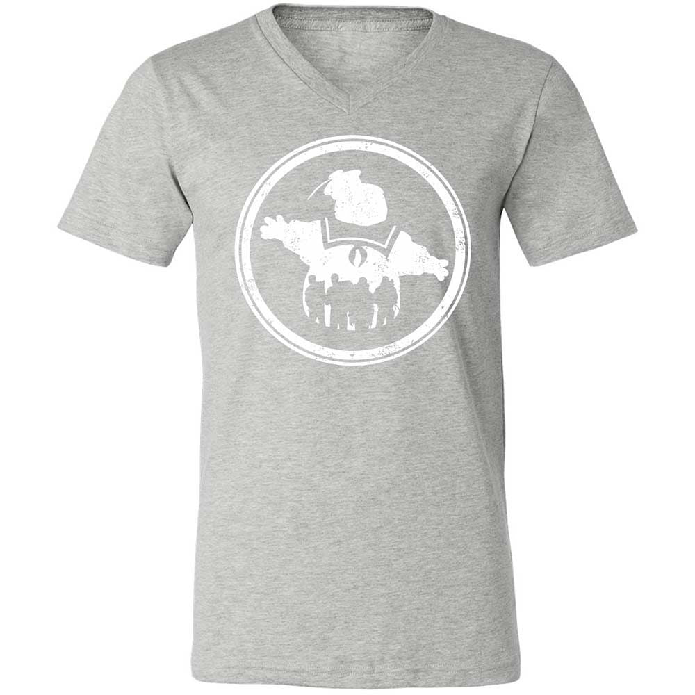 Unisex V-Neck T-Shirt - ZSSHZ8MB - Athletic Heather - 15