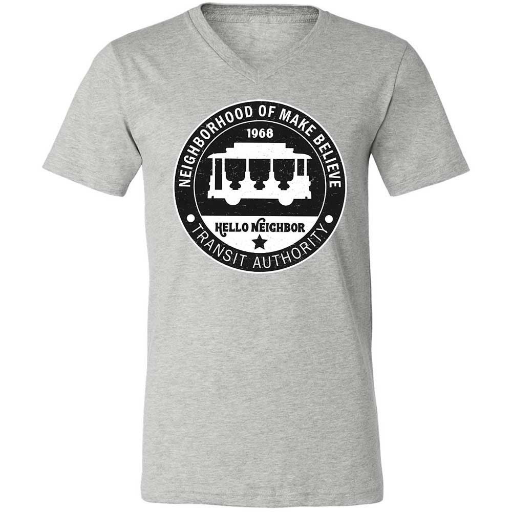 Unisex V-Neck T-Shirt - 91RW9GCB - Athletic Heather - 15