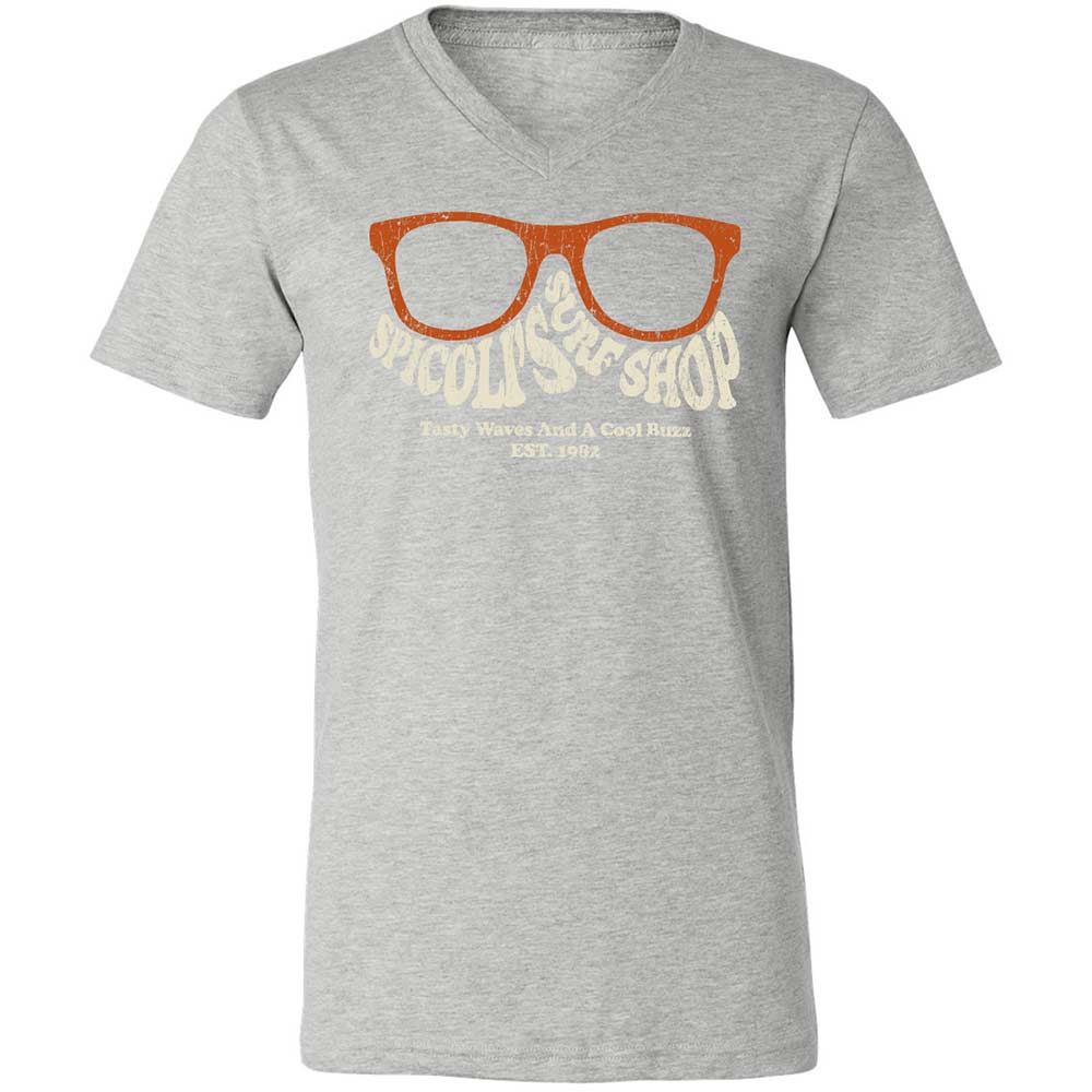 Unisex V-Neck T-Shirt - J82JMWB8 - Athletic Heather - 15