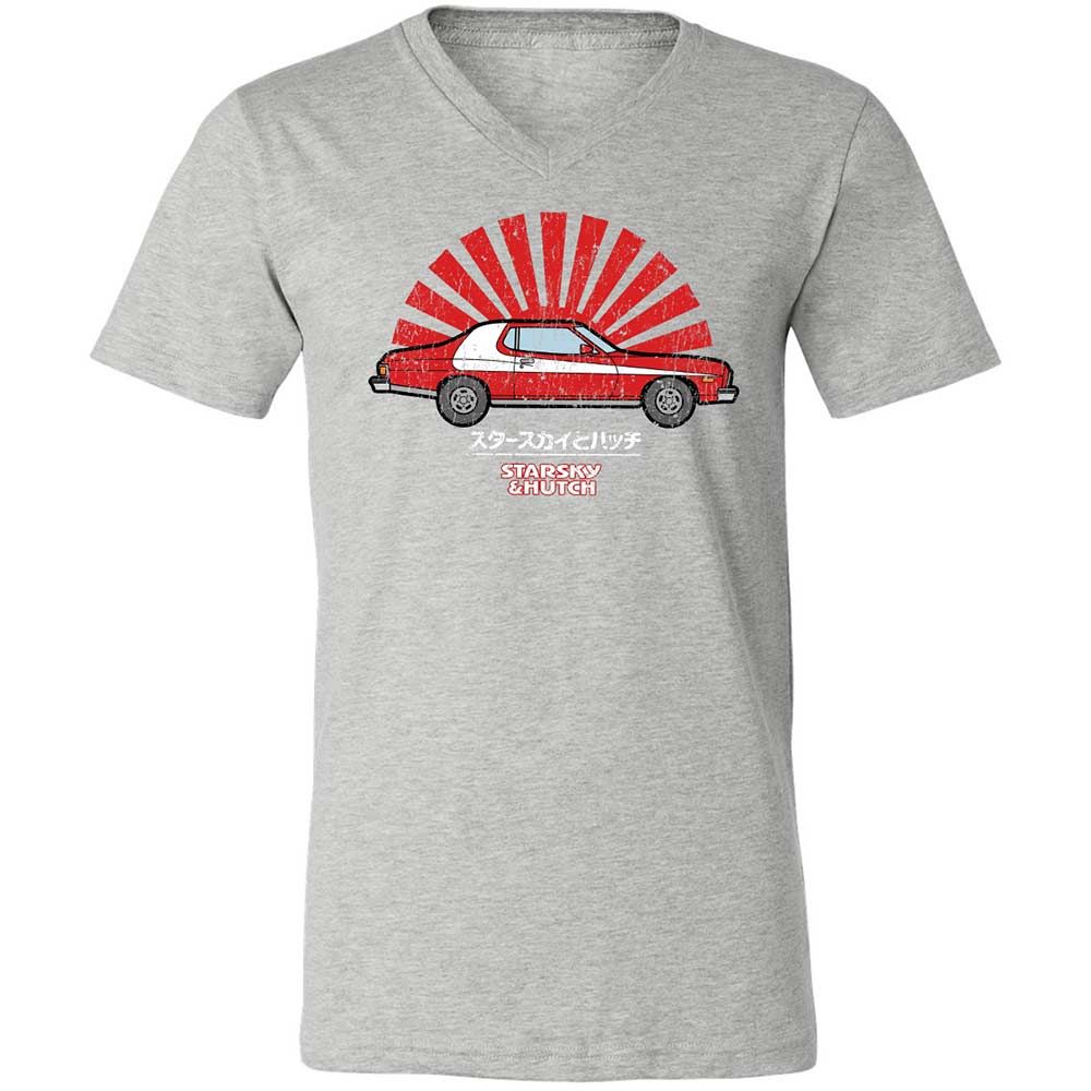 Unisex V-Neck T-Shirt - FJJEH39A - Athletic Heather - 15