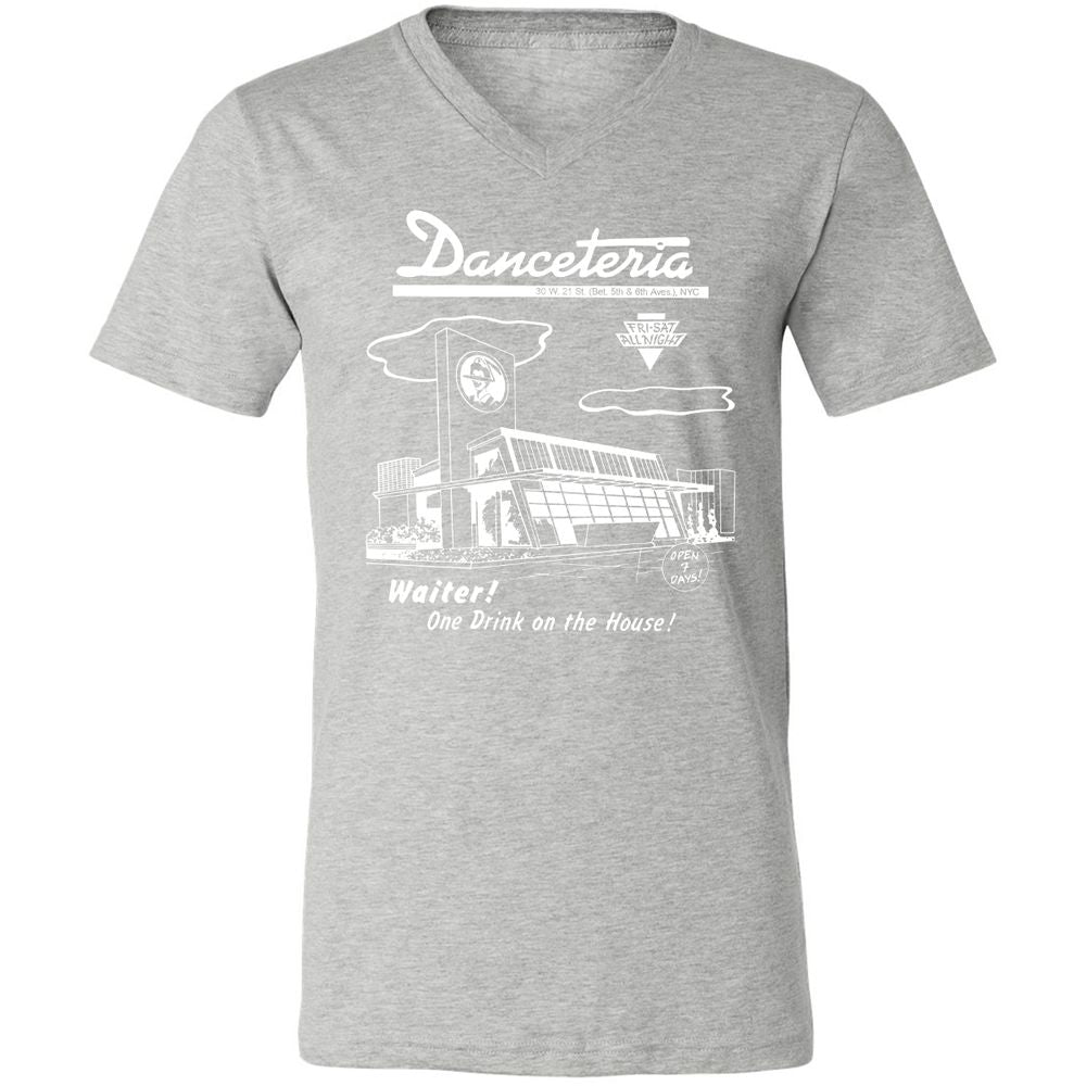 Unisex V-Neck T-Shirt - XXF9UNJQ - Athletic Heather - 15