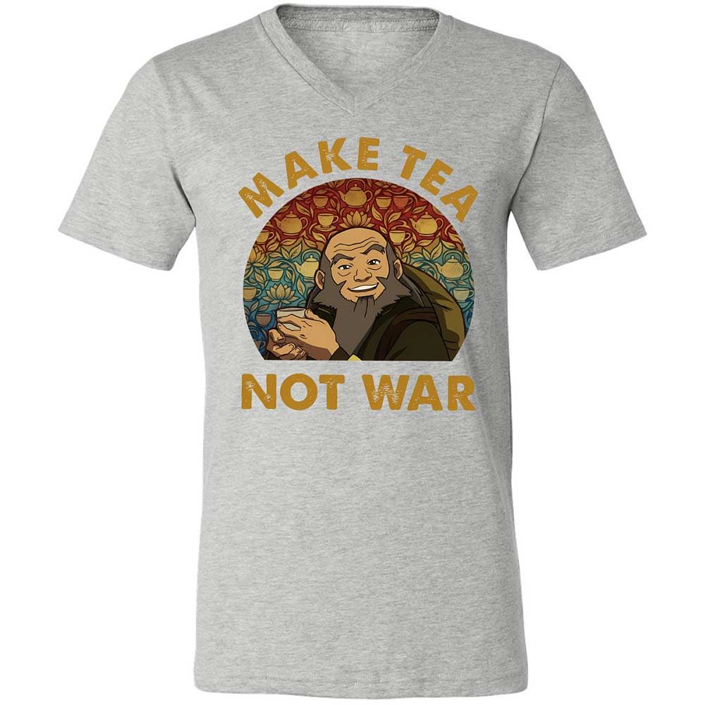 Unisex V-Neck T-Shirt - 9WJNUKF2 - Athletic Heather - 15