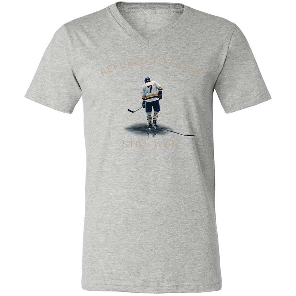 Unisex V-Neck T-Shirt - SN47RZLG - Athletic Heather - 15