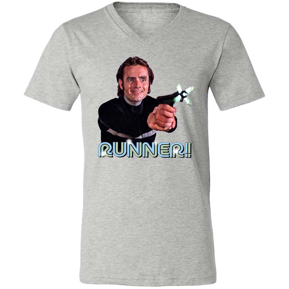 Unisex V-Neck T-Shirt - VF2DUEJH - Athletic Heather - 15