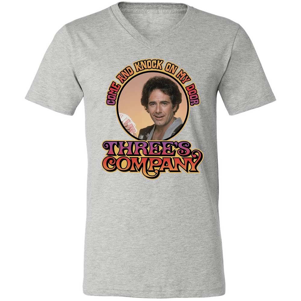 Unisex V-Neck T-Shirt - FR3ARW2U - Athletic Heather - 15