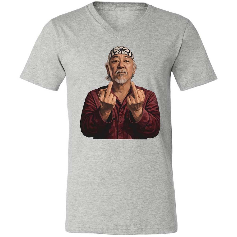 Unisex V-Neck T-Shirt - JS1MAWGU - Athletic Heather - 15