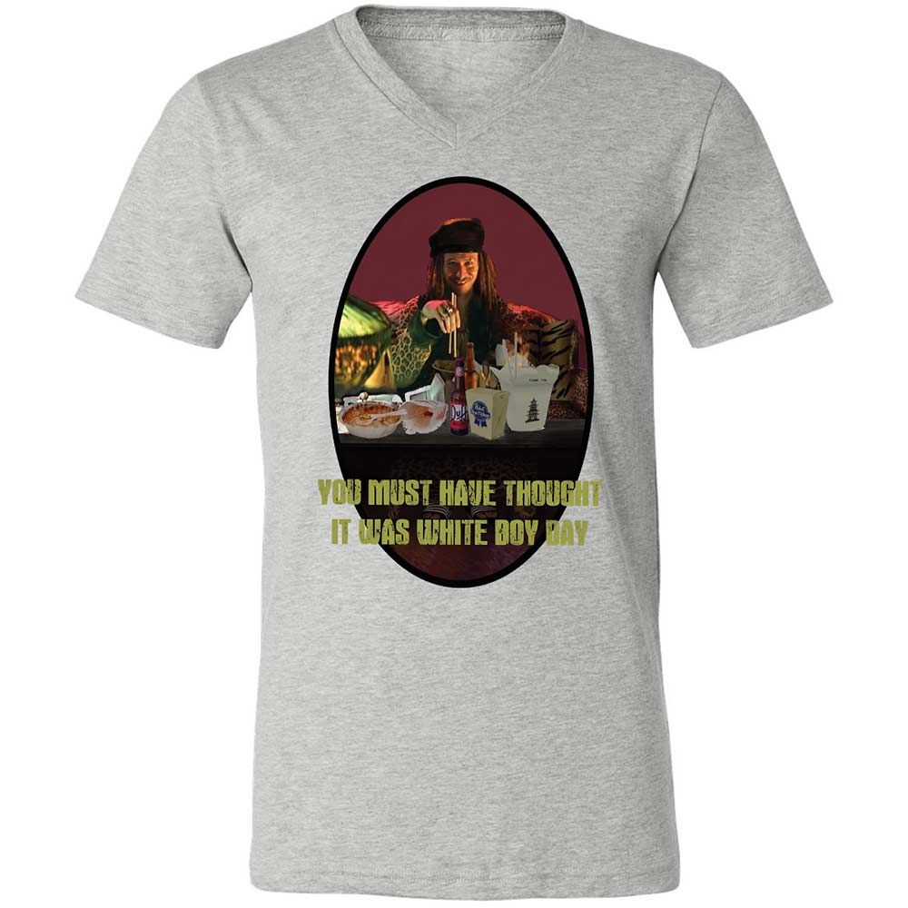 Unisex V-Neck T-Shirt - KWL4XA13 - Athletic Heather - 15