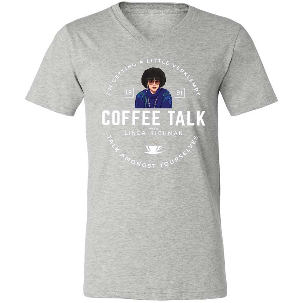 Coffee Talk with Linda Richman - Athletic Heather - 15