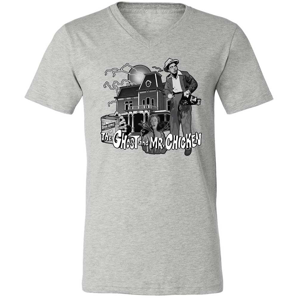 Unisex V-Neck T-Shirt - V928HNGB - Athletic Heather - 15