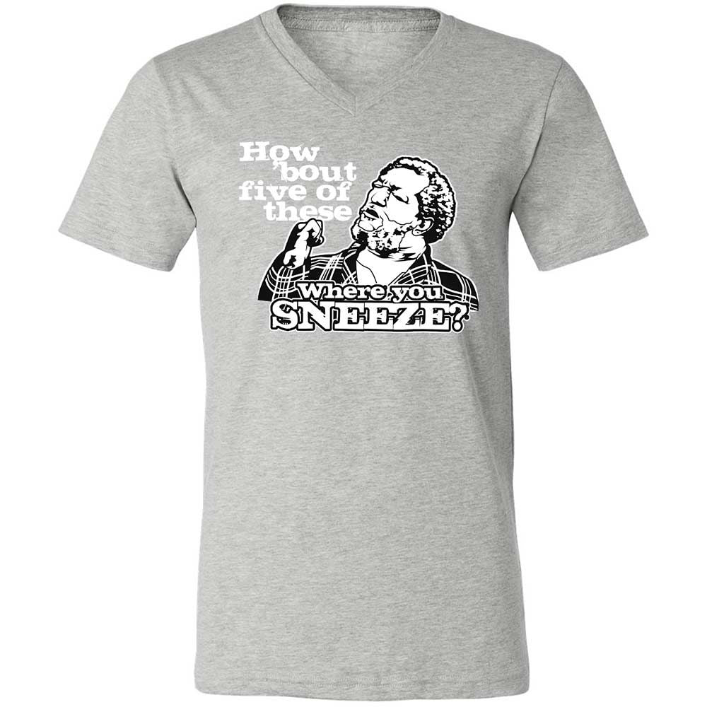 Unisex V-Neck T-Shirt - V7N95X4V - Athletic Heather - 15