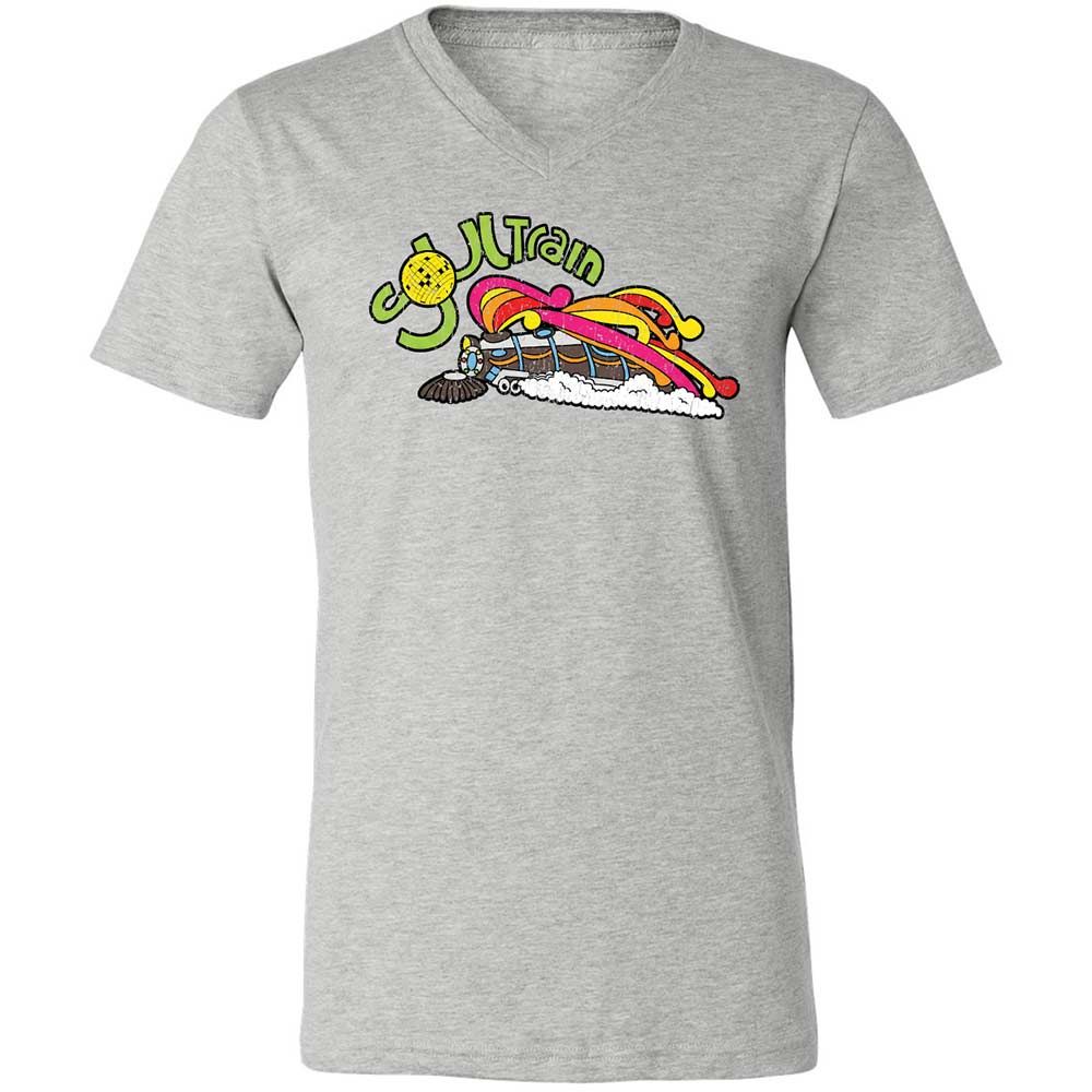 Unisex V-Neck T-Shirt - X5GFR4KM - Athletic Heather - 15