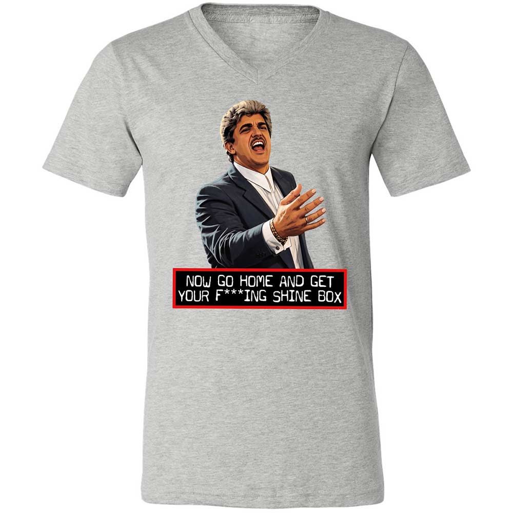 Unisex V-Neck T-Shirt - PZ7LXY1D - Athletic Heather - 15