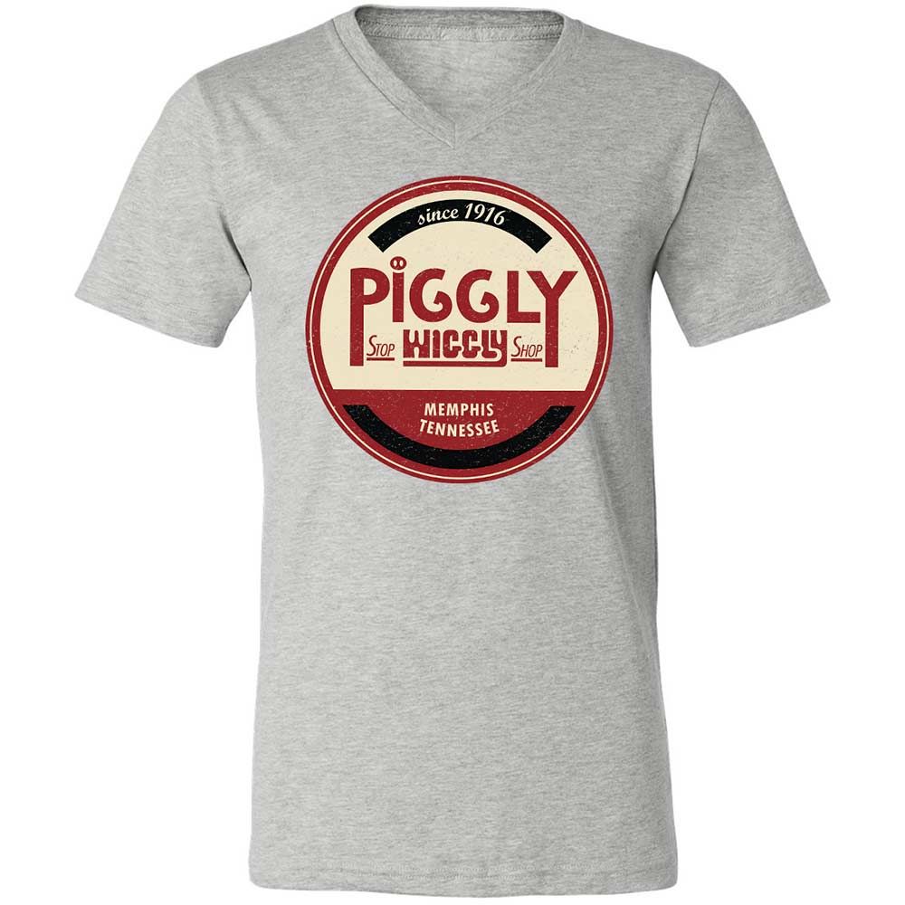 Unisex V-Neck T-Shirt - D22QG6GA - Athletic Heather - 15
