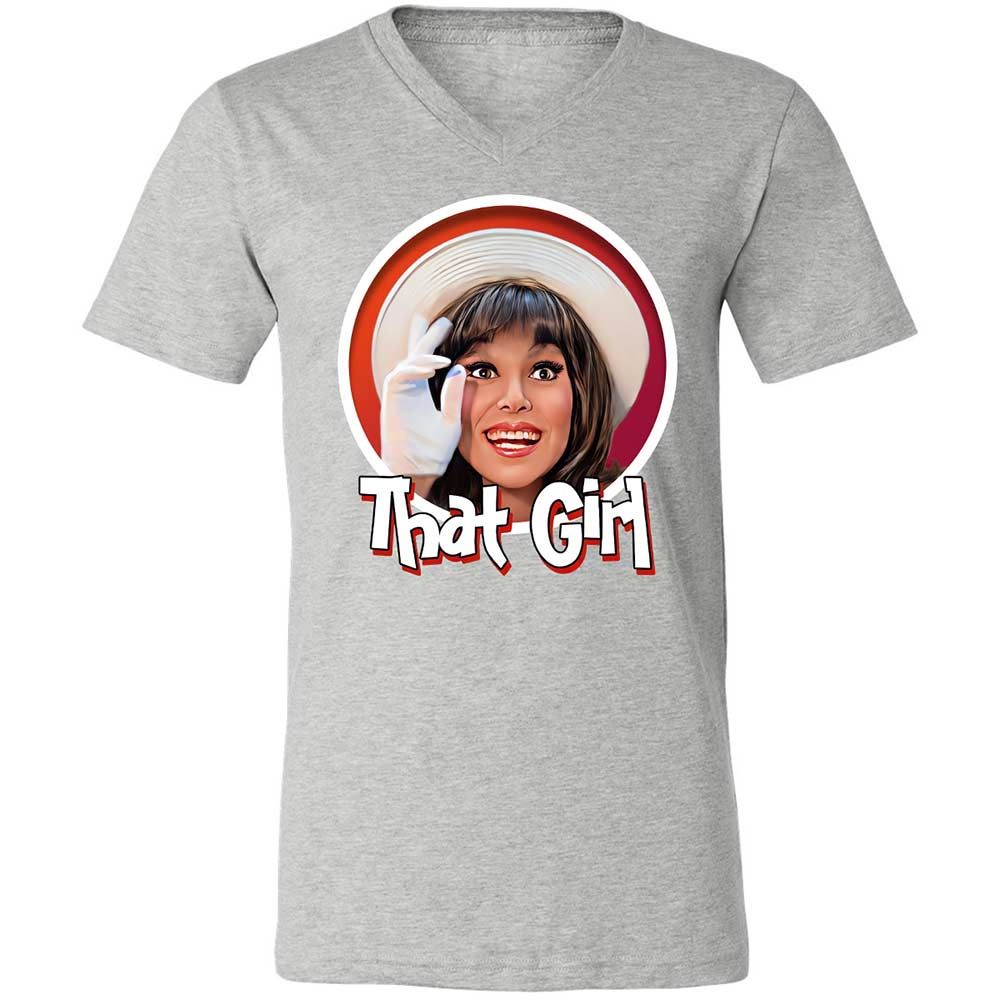 Unisex V-Neck T-Shirt - CRL9XKMP - Athletic Heather - 15