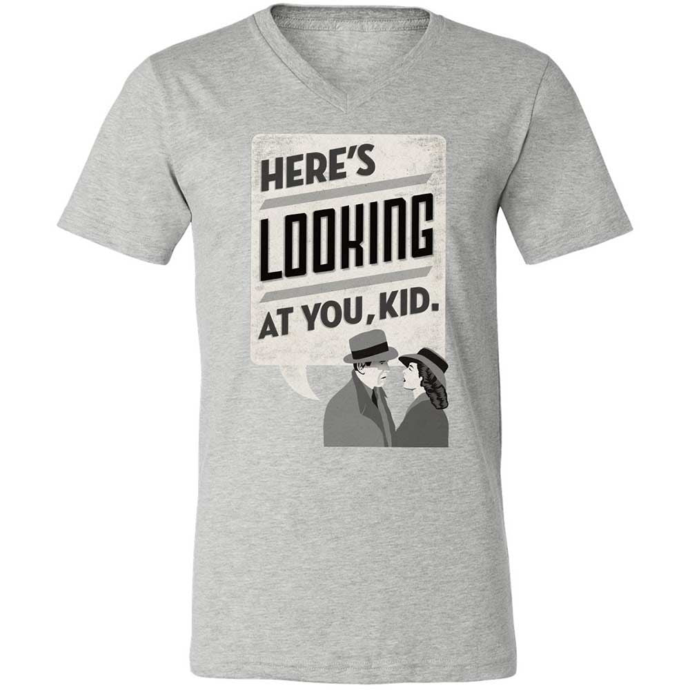 Here's Looking at You Kid - Athletic Heather - 15